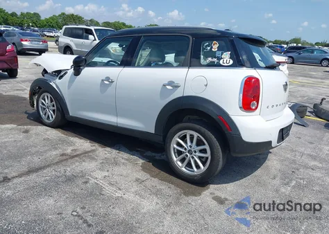 2015 Mini Countryman Cooper from USA, damaged, VIN WMWZB3C53FWR43884